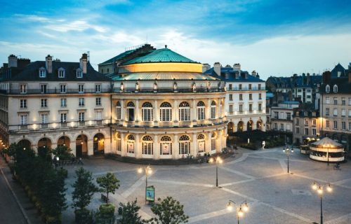 Beautiful,View,Of,The,Square,In,Front,Of,The,Opera